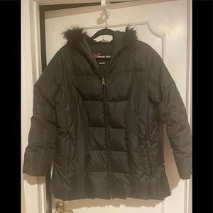 Black Down Puffer Jacket